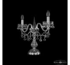 Настольная лампа Bohemia Ivele Crystal 1409L/2/141-39 Ni_BI