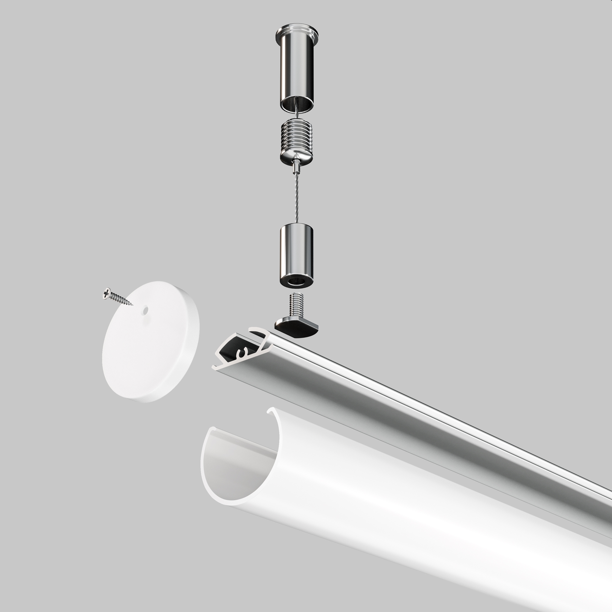 Профиль для светодиодной ленты Maytoni ALM-D30-S-2M_MY