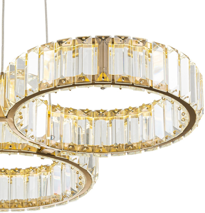 Подвесная люстра светодиодная (12036/3P Brass) Indigo V000073L