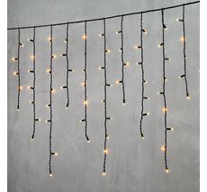 Гирлянда LTC Бахрома 3,2 x 0,9 м Желтая, 168 LED LL168-1-2Y