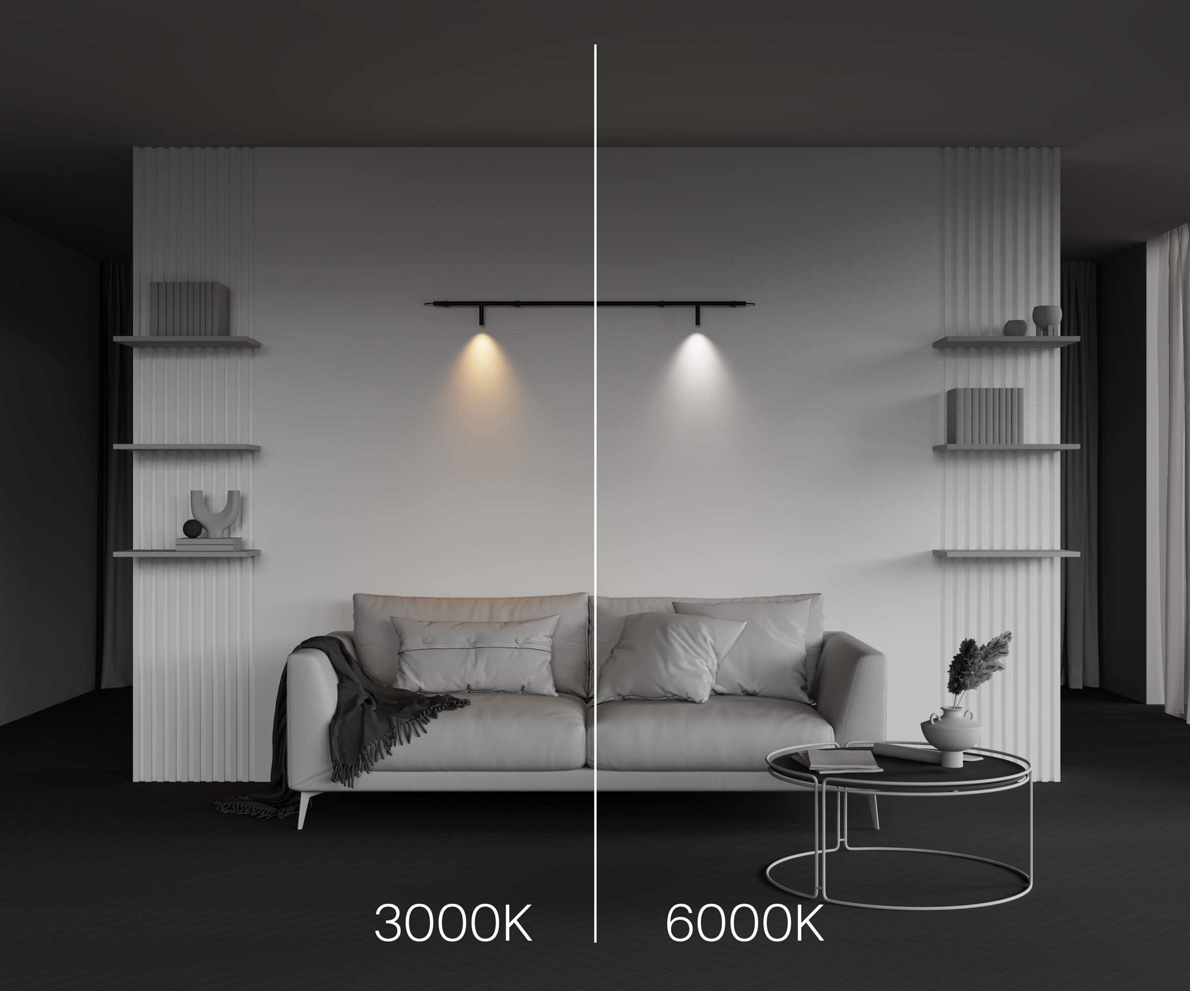 Трековый светильник Axity C102CL-3W3-6K-B_MY