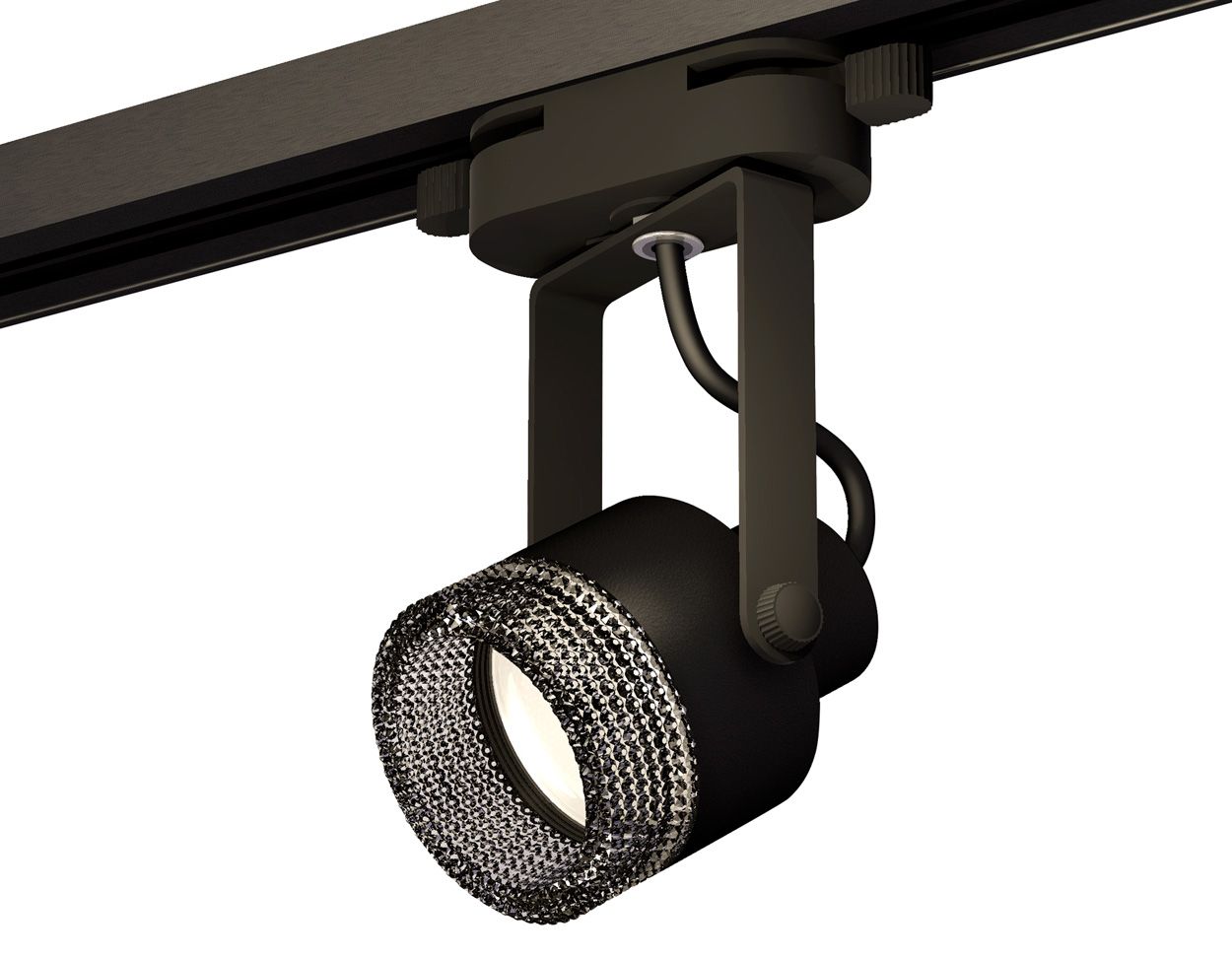 Комплект трекового однофазного светильника Ambrella light с композитным хрусталем Track System XT6602061_AMB