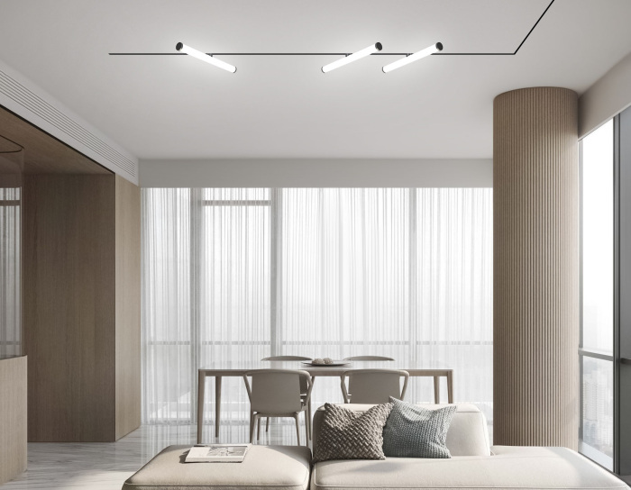 Трековый светильник магнитный светодиодный 3CCT 3000K-6000K 10W 48V Ambrella GL2370_AMB