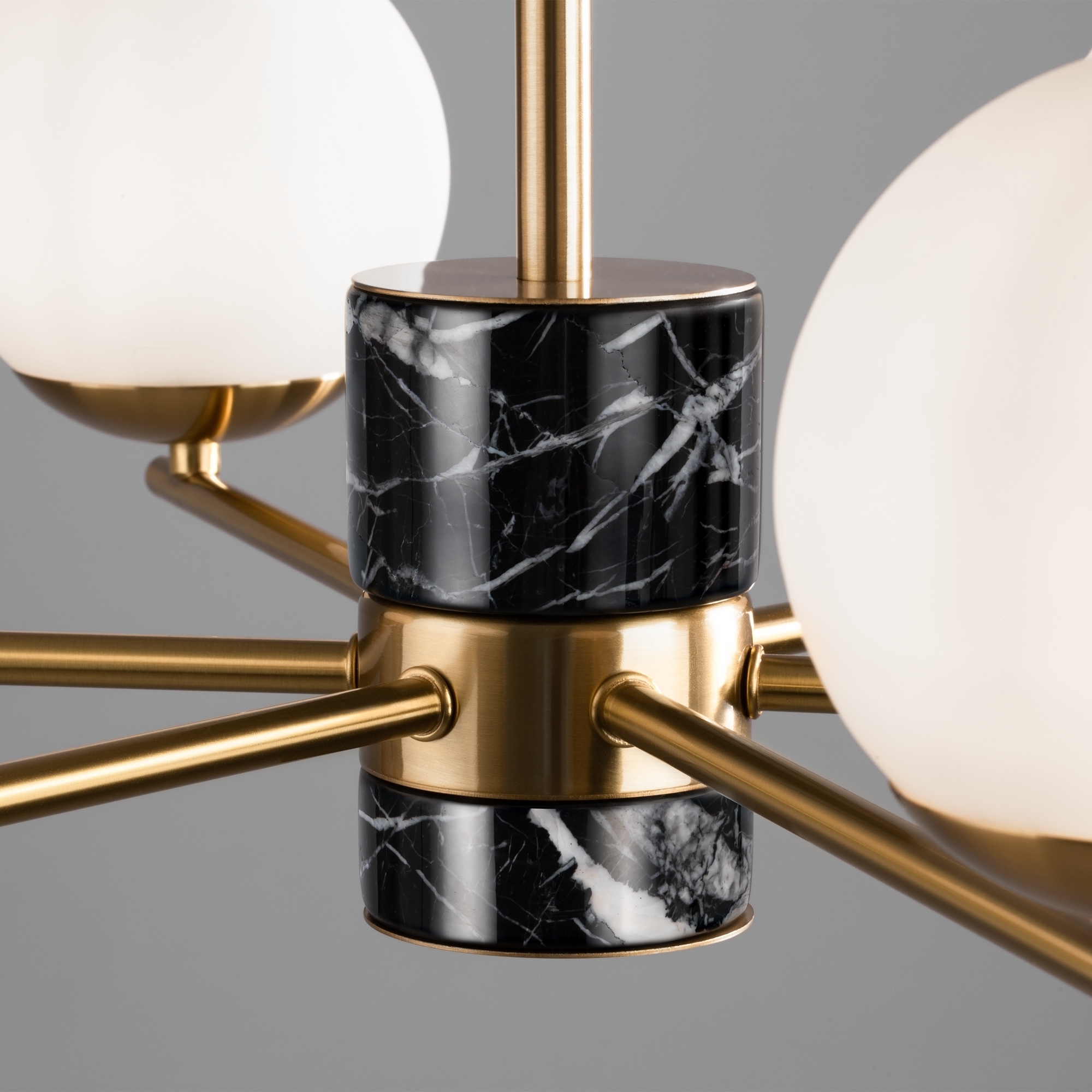 Подвесная люстра Freya на штанге Marble FR5230PL-06BS_MY