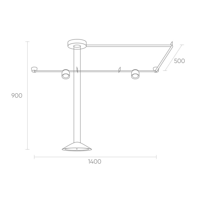 Комплект ременной трековой системы Denkirs Belty SET DK55SET02-02-DB
