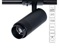 Трековый однофазный светильник Arte Lamp MERAK A3530PL-1BK