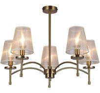 Потолочная люстра на штанге 694/5PL E14*40W Escada 694/5PL Gold_ESC