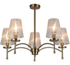 Потолочная люстра на штанге 694/5PL E14*40W Escada 694/5PL Gold_ESC