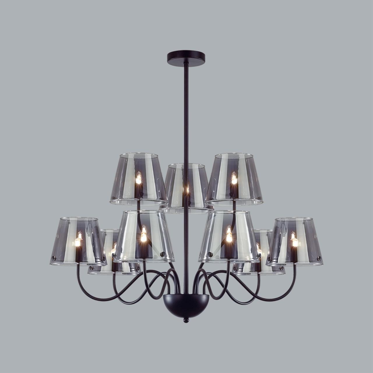 Подвесная люстра Lumion SMOKY 6570/9C