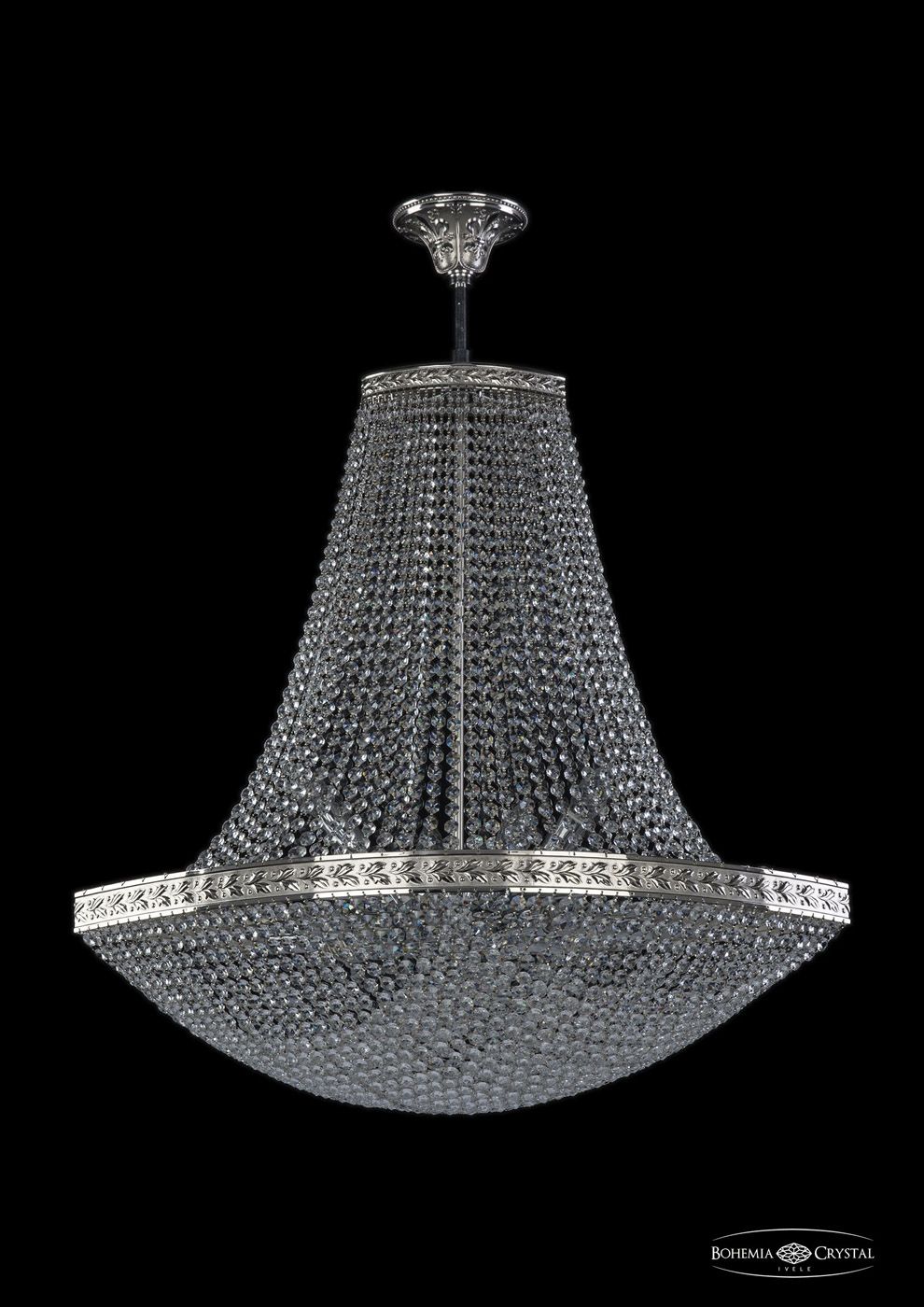 Хрустальная люстра Bohemia Ivele 19323/H2/80IV Ni_BI