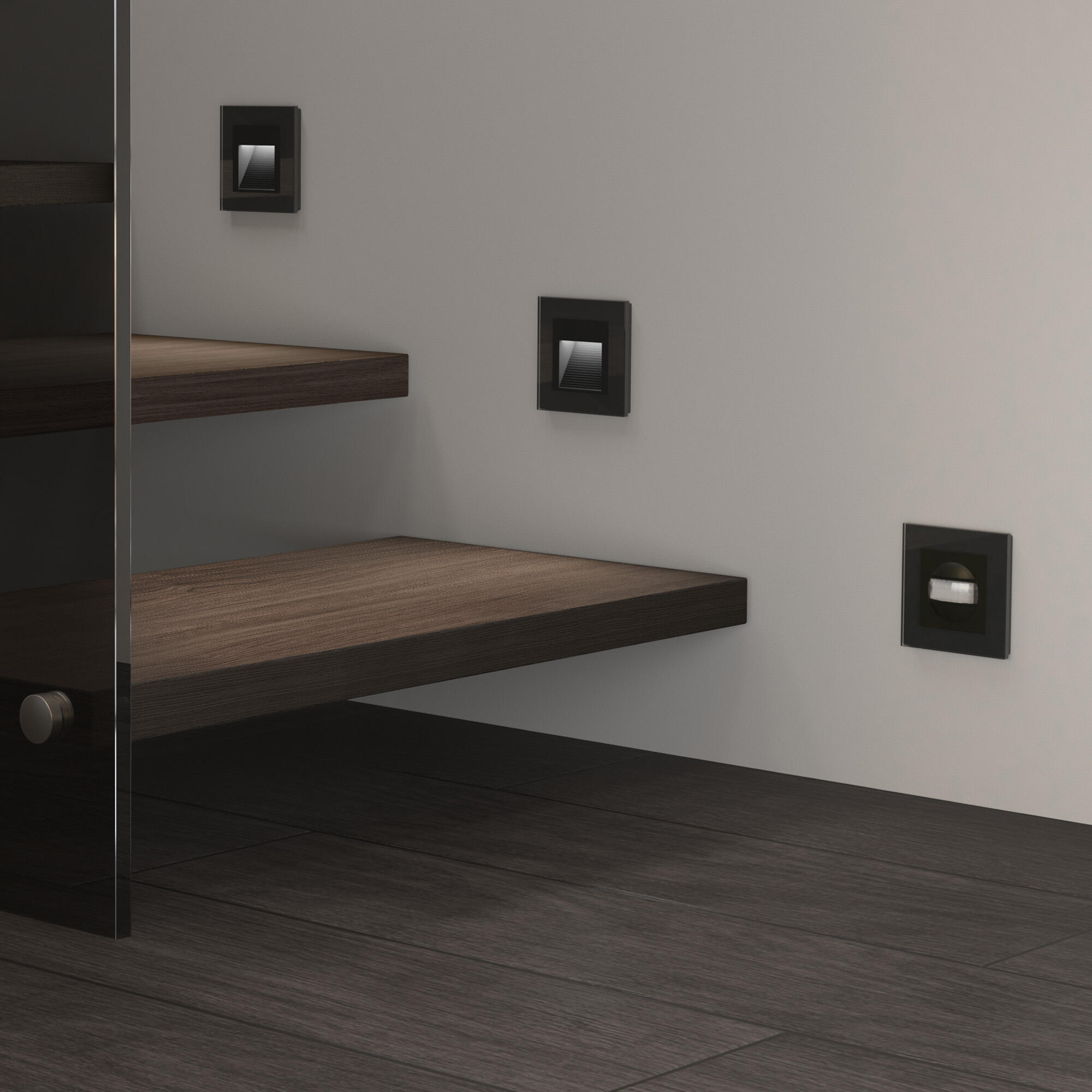 Датчик движения (черный) Werkel a054898_WR