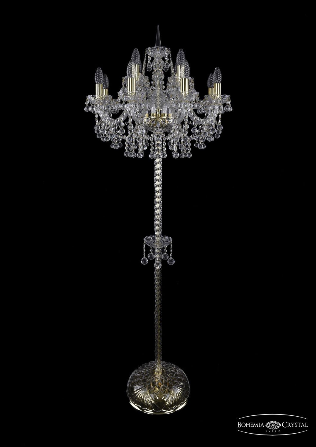 Торшер Bohemia Ivele 1409T2/8+4/195-165 G_BI