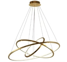 Подвесная люстра ILedex AXIS 10112P/3-63W-3000K (8/6/4) BR_IX