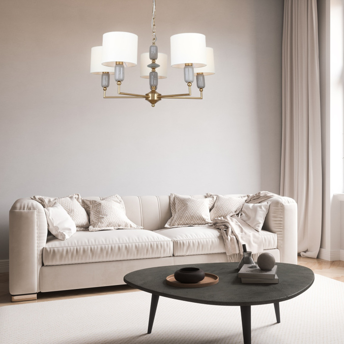 Подвесная люстра на цепи Escada 650/5P_ESC