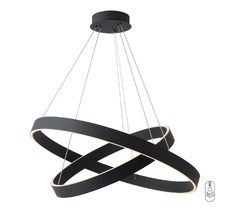 Подвесная люстра Crystal Lux TRON SP123W LED BLACK_CR