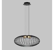 Подвесной светильник Imex MD.23103-1-P-BK+BR_IM