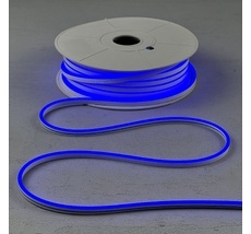 Односторонний Гибкий Неон 8х16мм Синий 12В, IP65 LTC FR-23515 FR-23515