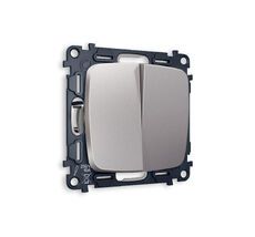 Выключатель двузхлавишный Ambrella Volt OMEGA QUANT MO503010_AMB