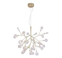 Подвесная люстра Crystallux EVITA EVITA SP36 GOLD/TRANSPARENT_CR