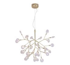 Подвесная люстра Crystallux EVITA EVITA SP36 GOLD/TRANSPARENT_CR