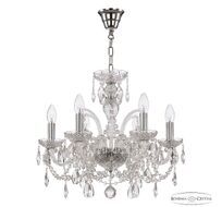Хрустальная люстра Bohemia Ivele Crystal 105/6/165 Ni_BI