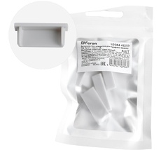 Заглушка без отверстия для профиля CAB252, LD384 Feron 48259_FR