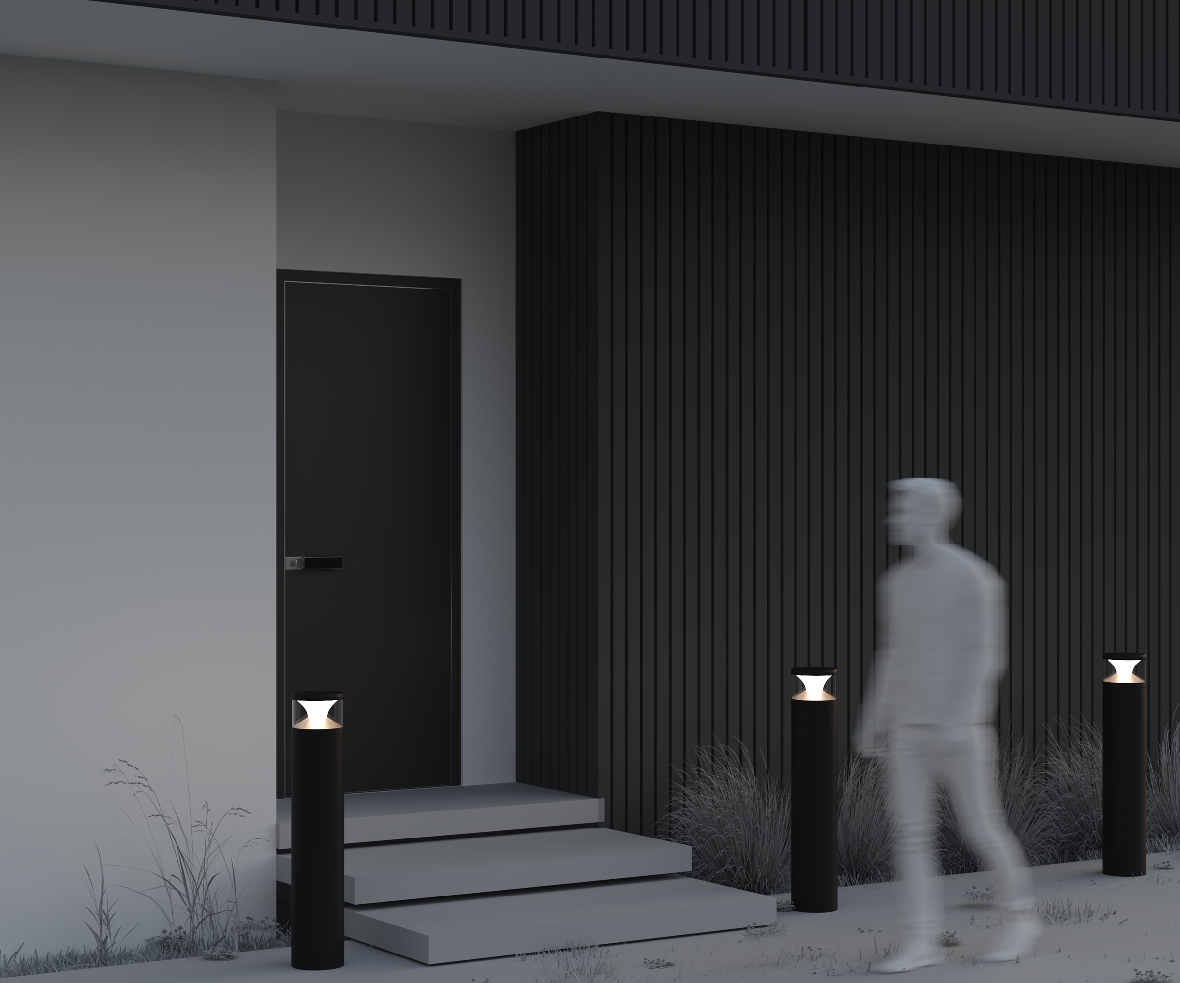 Уличный ландшафтный светильник Maytoni Pyro O496FL-L21B3K2_MY