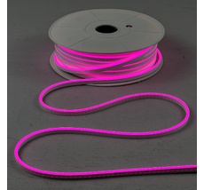 Односторонний Гибкий Неон 6х12мм Розовый 12В, IP65 LTC FR-23527 FR-23527