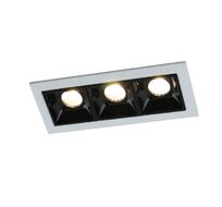 Встраиваемый светильник ArteLamp Врезной GRILL A3153PL-3BK