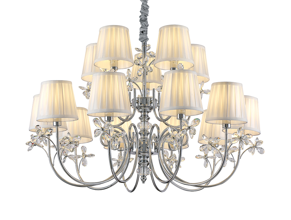 Подвесная люстра NewPort EMILIA 1175+10/C
