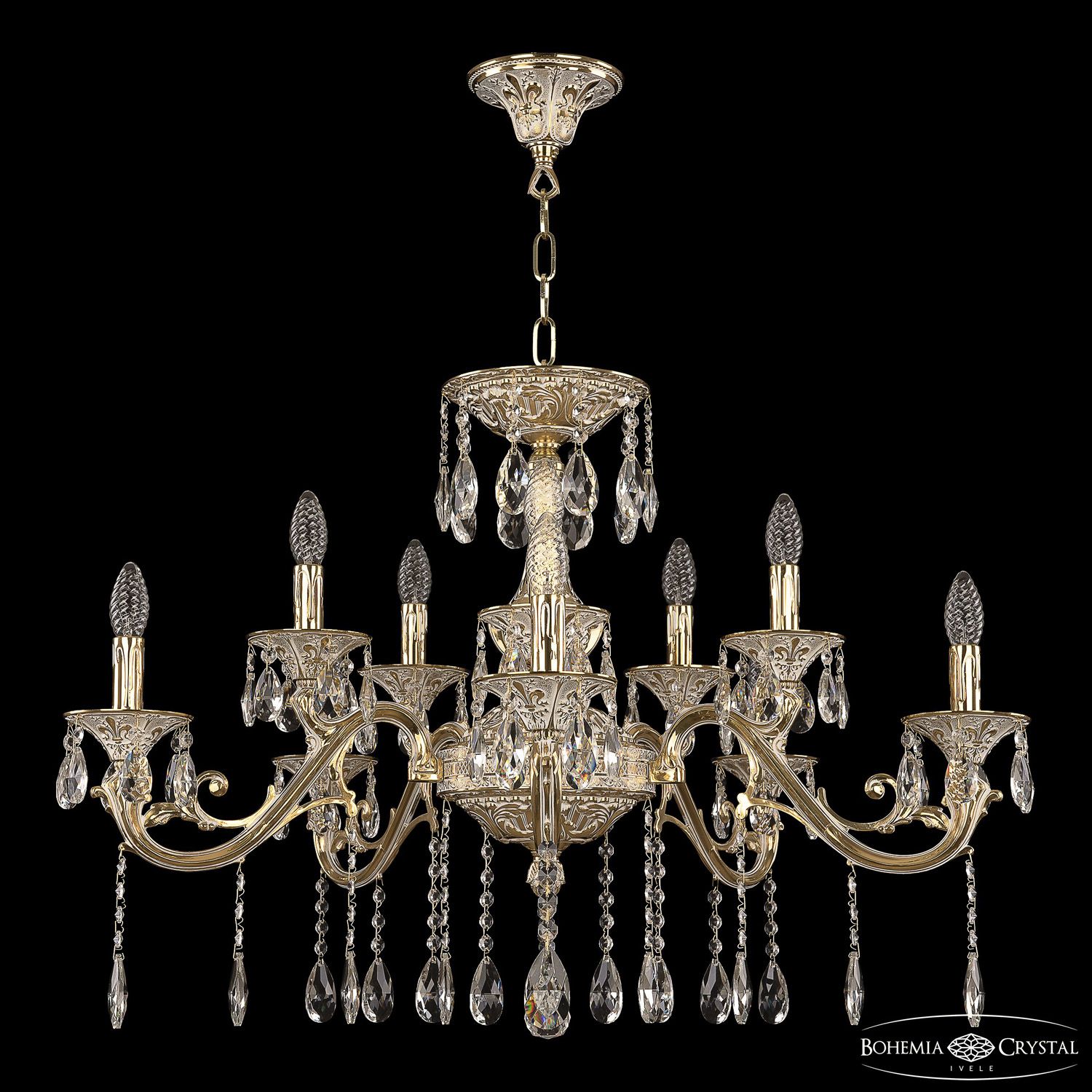 

Хрустальная люстра Bohemia Ivele Crystal 70123/10/320 A GW, 70123/10/320 A GW