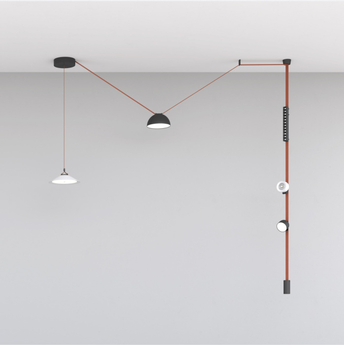 Светильник на шине Denkirs FLOW DK5564-WH+BK