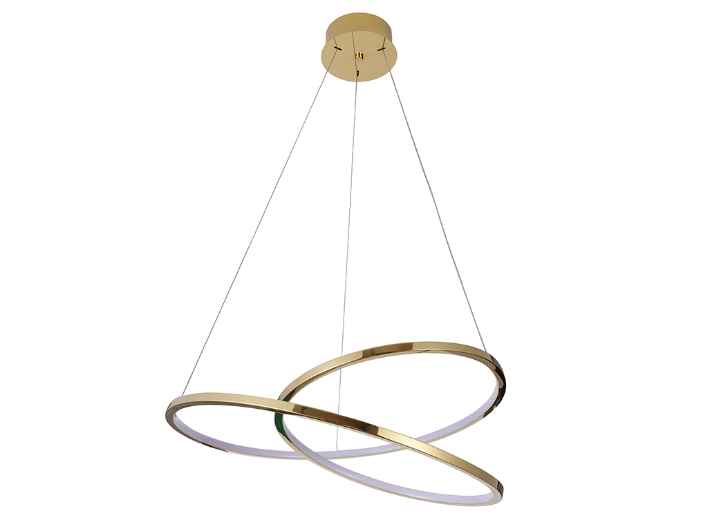 Подвесная люстра NewPort LOREN 15202/S champagne gold_NP