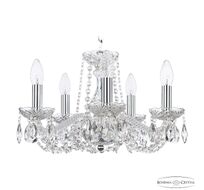 Хрустальная люстра Bohemia Ivele Crystal 119/5/141 Ni_BI