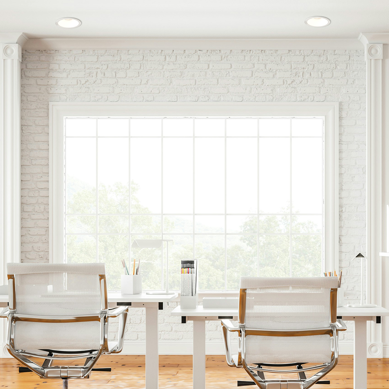 Встраиваемый светильник Crystal Lux CLT 008C83 WH 3000K IP54_CR