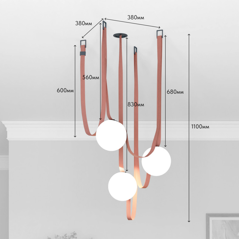 Трековая система Denkirs Belty SET DK55SET12-01-BR