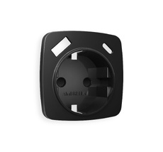 Лицевая панель для электрической розетки с заземлением со шторками 2USB A+С QUANT Ambrella Volt OMEGA OP8100_AMB