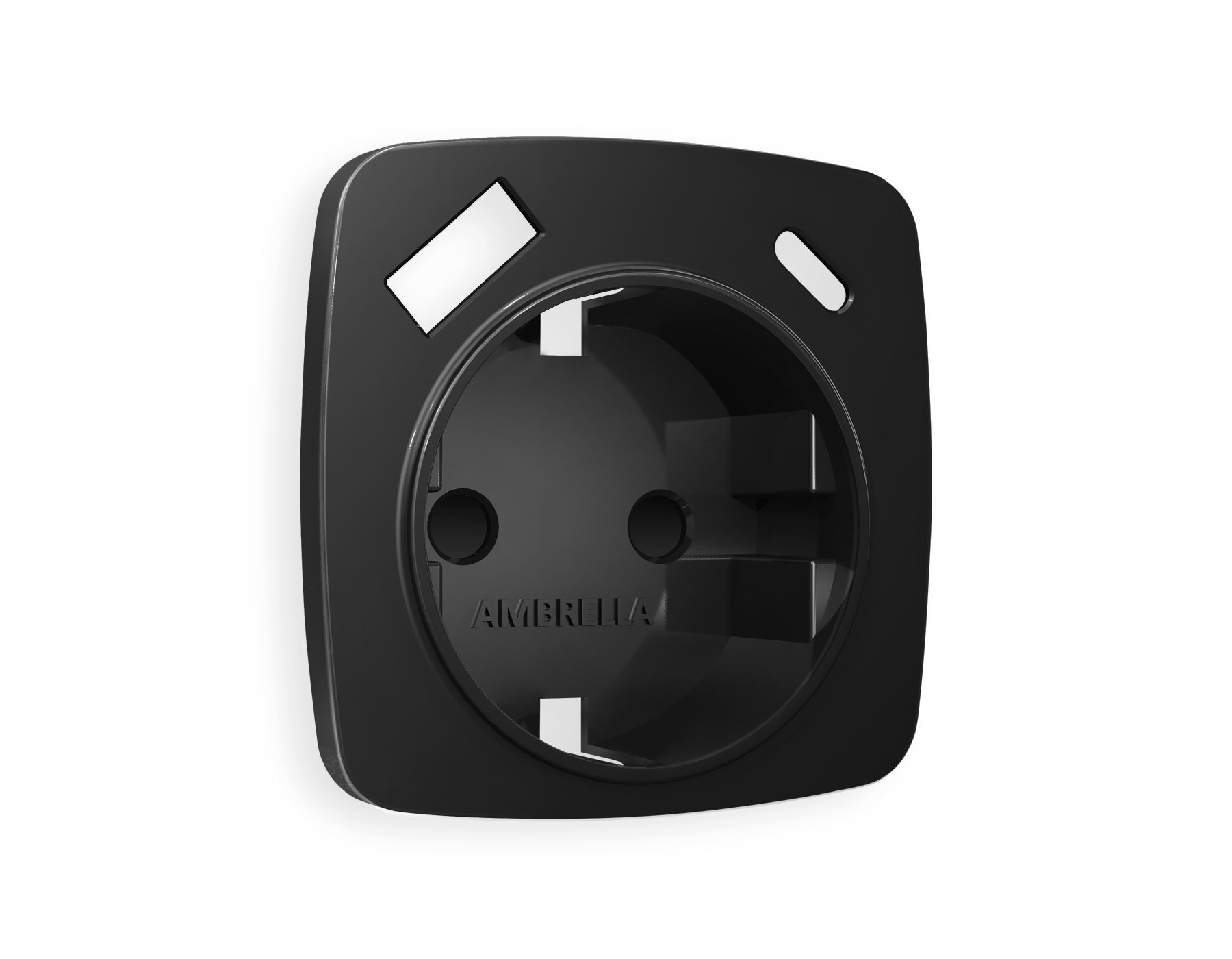 Лицевая панель для электрической розетки с заземлением со шторками 2USB A+С QUANT Ambrella Volt OMEGA OP8100_AMB