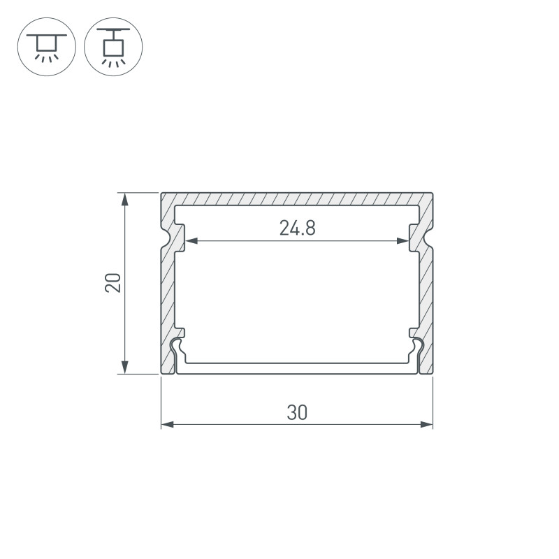 Профиль Arlight LINE 046962_ARL