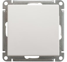 Выключатель встраиваемый одноклавишный (белый) Systeme Electric VS110-154-1-86