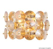 Настенный светильник Crystal Lux CRYSTAL CRYSTAL AP2 GOLD_CR