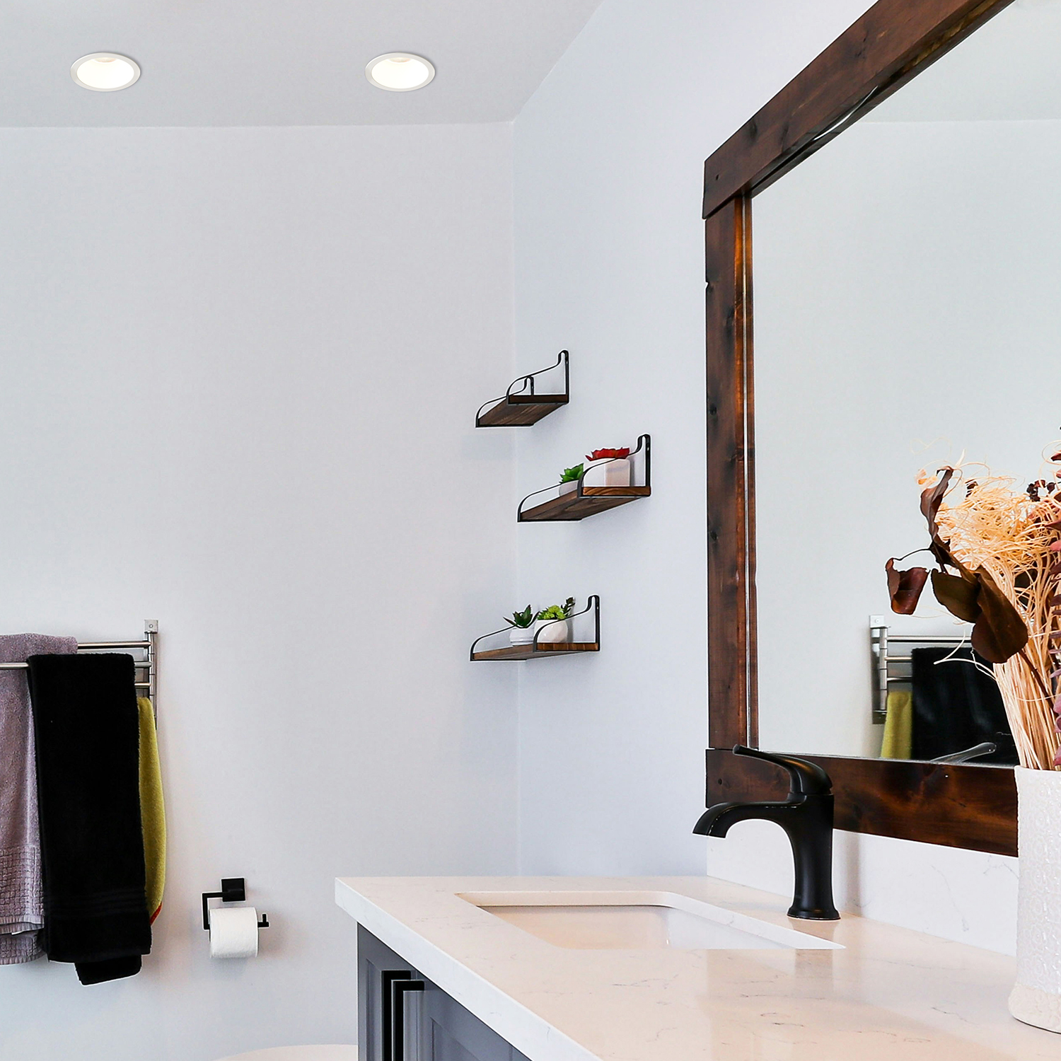 Встраиваемый светильник Crystal Lux CLT 008C83 WH 3000K IP54_CR