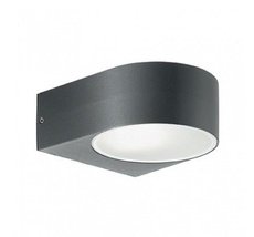 Настенный уличный светильник Ideallux IKO AP1 ANTRACITE_IL