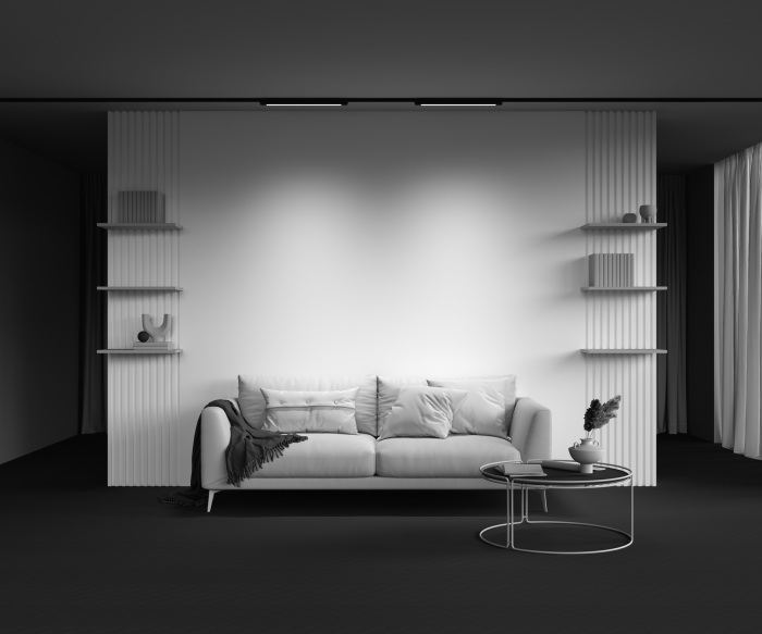 Трековый светильник однофазный светодиодный 24W 220V Maytoni TR000-1-24W3K-B_1_MY