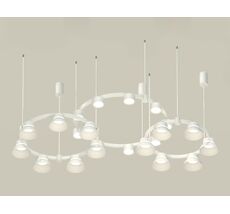 Подвесная люстра Ambrella light Techno Ring с акрилом Traditional DIY XR92082010_AMB