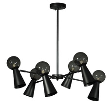 Подвесная люстра Loft IT Halley 10046/6 Black_LF