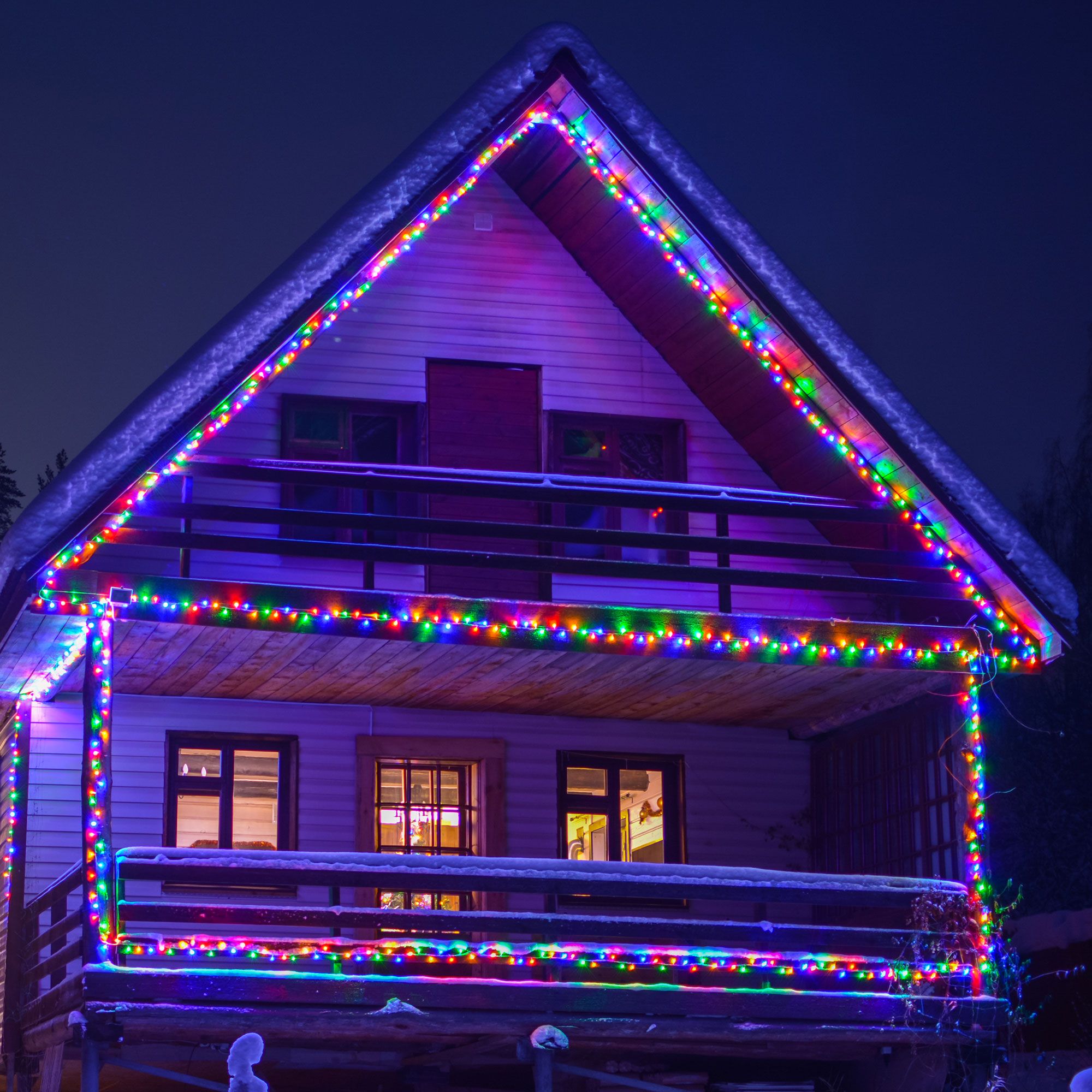 Гирлянда нить 100 led, 10м, разноцветный, мерцание a044074_EU