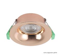 Светильник встраиваемый Crystallux CLT 004C1 GO_CR