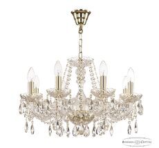 Хрустальная люстра Bohemia Ivele Crystal 116/8/195 G_BI