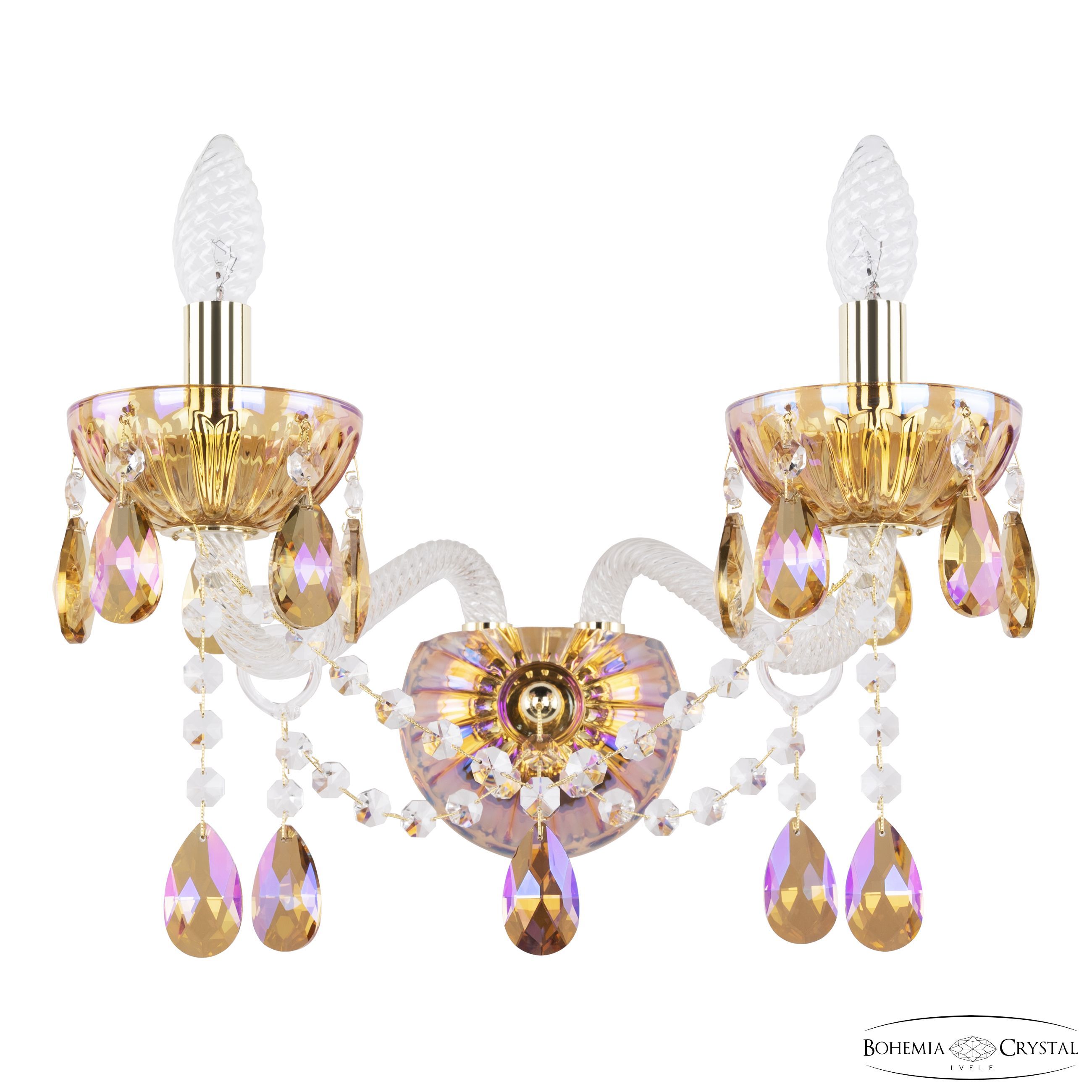 Бра Bohemia Ivele Crystal 5413B/2/165 G Shampan/M-1H K777_BI